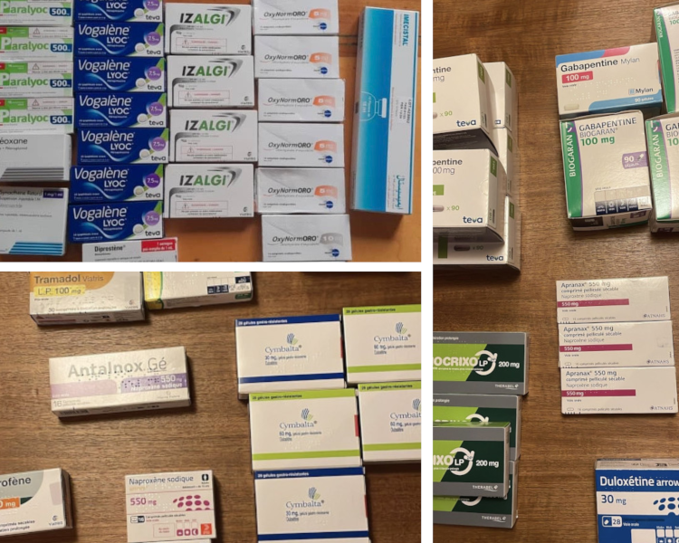 Distribution de médicaments antidouleur pour le soutien médical en Algérie